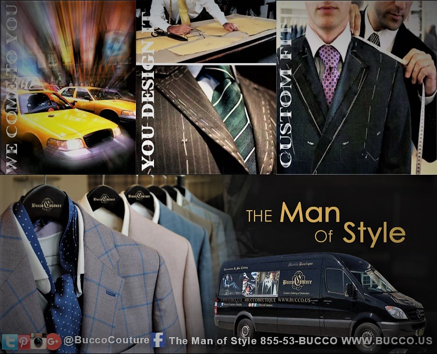 Bucco Couture - The Man of Style - Custom suits - mobile