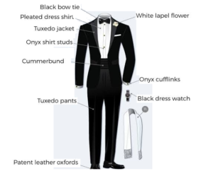 a perfect tuxedo