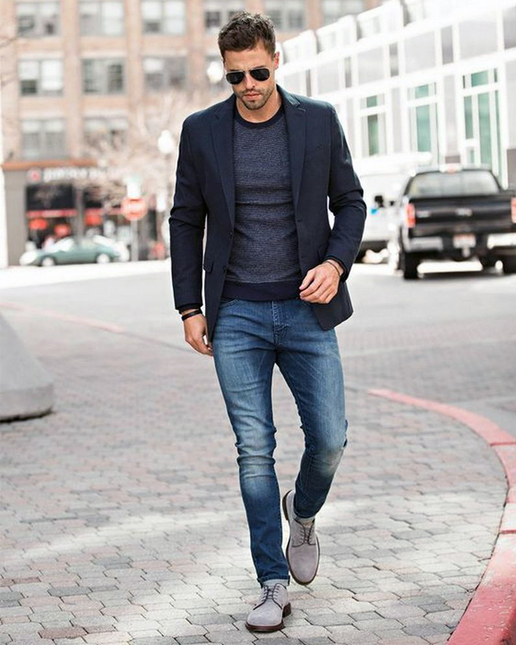 How To Wear A Sports Jacket With Jeans