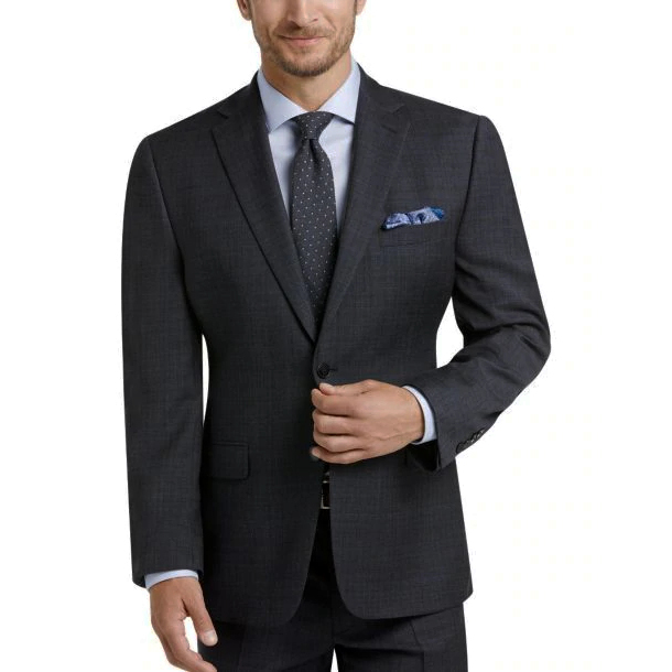 Charcoal Slim Fit Suit Jacket, Big Day Attire!