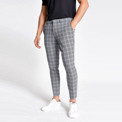 mens cropped track pants