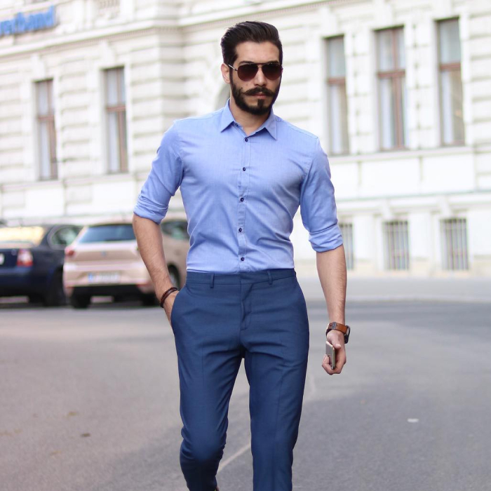 men dress shirt styles