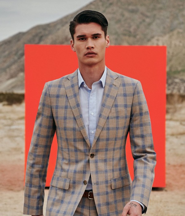 Choose Checkered For A Semi-Formal Look