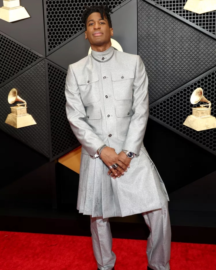 A unique attire by Jon Batiste at the Grammy’s 2024!